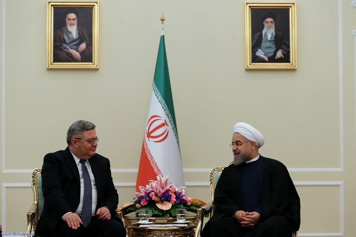 دیدار رئیس مجلس گرجستان