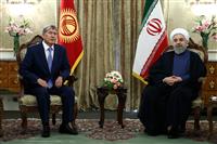 نشست مطبوعاتی با رئیس‌جمهوری قرقیزستان