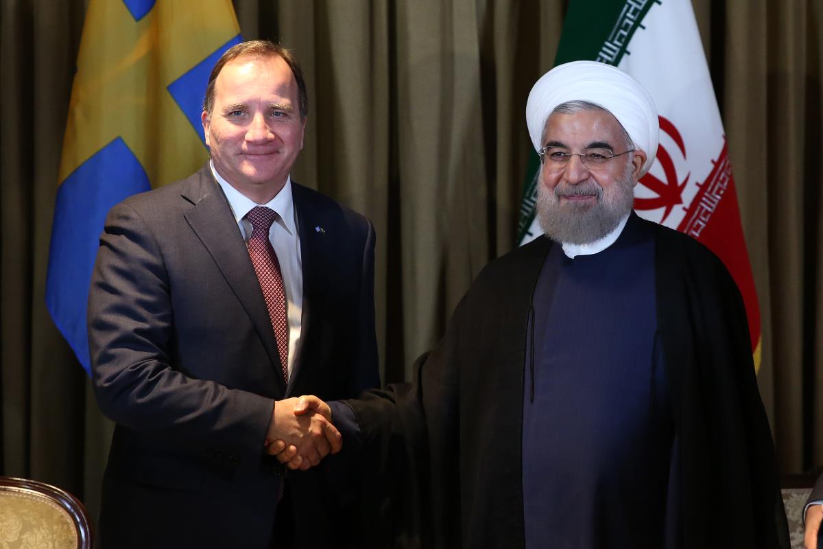 دکتر روحانی در دیدار نخست‌وزیر سوئد