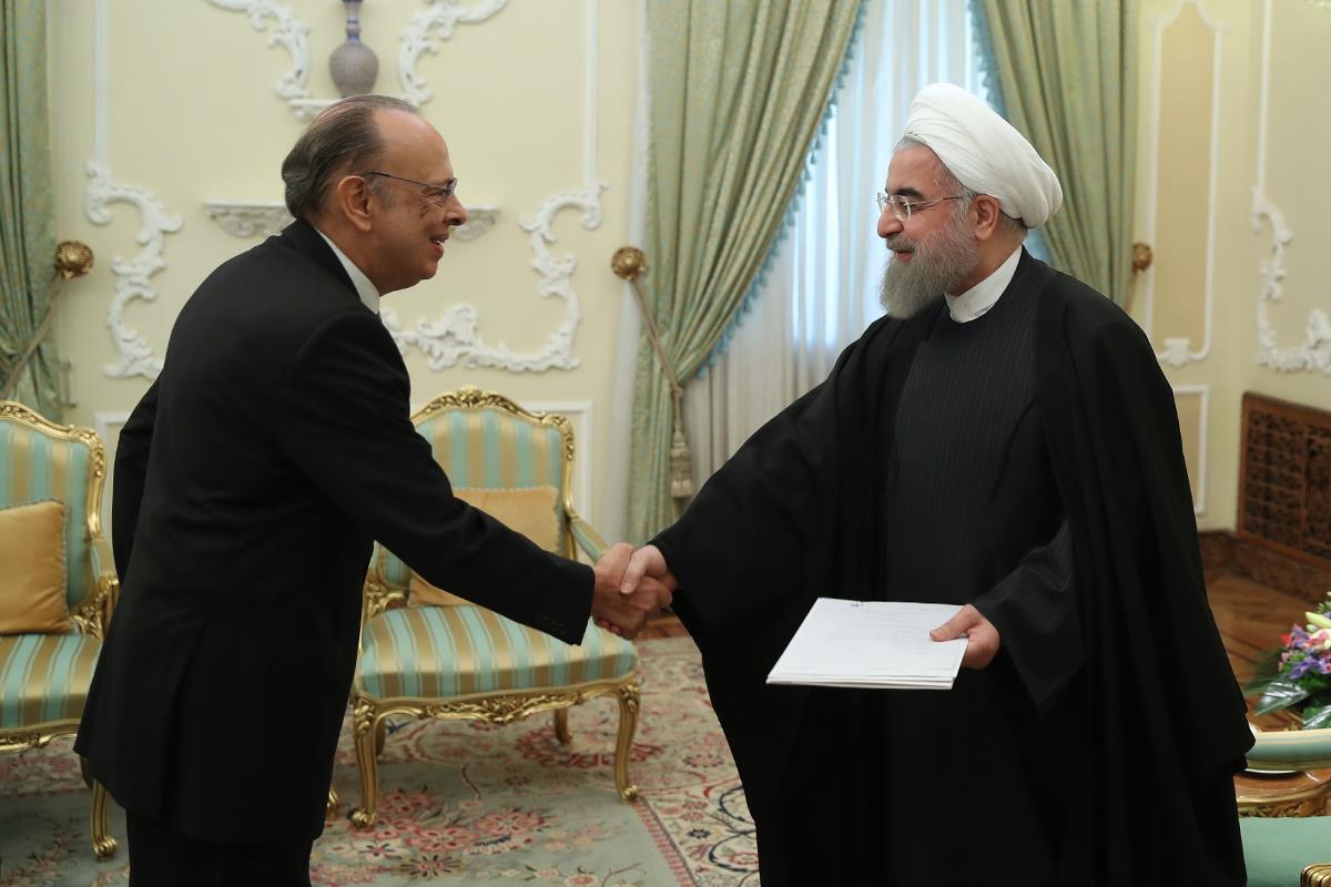 دکتر روحانی در دیدار سفیر جدید پرتغال
