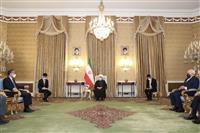 دیدار وزیر امور خارجه چین با دکتر روحانی