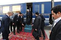 متن سخنان رئیس‌جمهوری در مراسم بهره‌برداری از خط راه‌آهن ترانزیتی شرق دریای خزر