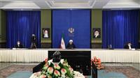محدودیت‌های تازه ۱۰ روزه در مراکز ۲۵ استان و ۴۶ شهرستان کشور اعمال خواهد شد/ بیانات مهم رهبر معظم انقلاب اسلامی در دیدار اعضای ستاد ملی مبارزه با کرونا برای ما راهنما و راهگشا بود/ مهمترین مسئله در موفقیت روند مبارزه با کرونا، همراهی و همکاری مردم و و رعایت دستورالعمل‌های بهداشتی است/ در روند مبارزه با بیماری کرونا به‌غیر از انضباط و مسئولیت اجتماعی، اعمال حاکمیت هم ضروری است/ باید محله سکونت افراد قرنطینه، آنان را در دوران قرنطینه یاری دهد/ تبریک هفته وحدت