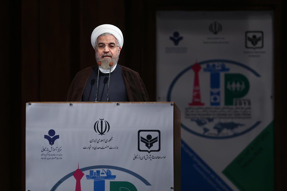 متن سخنان رئیسجمهوری در همایش بینالمللی صنعت و تجارت