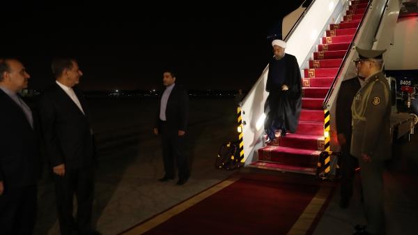 دکتر روحانی به تهران بازگشت