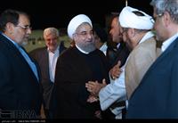 ورود روحانی به بندرعباس